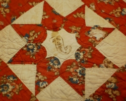 Quilts of the 19th Century with Rockland County, NY and Bergen County, NJ Signatures